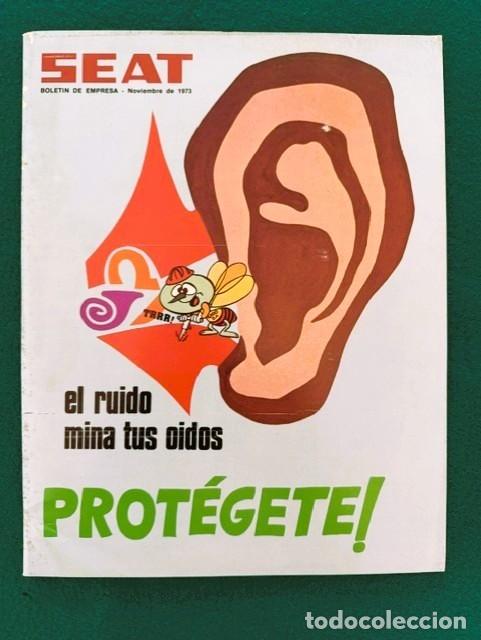 Coleccionismo de revistas y peri&oacute;dicos: SEAT | Revista SEAT - Bolet&iacute;n de empresa | Noviembre 1973 | Especial PATXI ANDI&Oacute;N