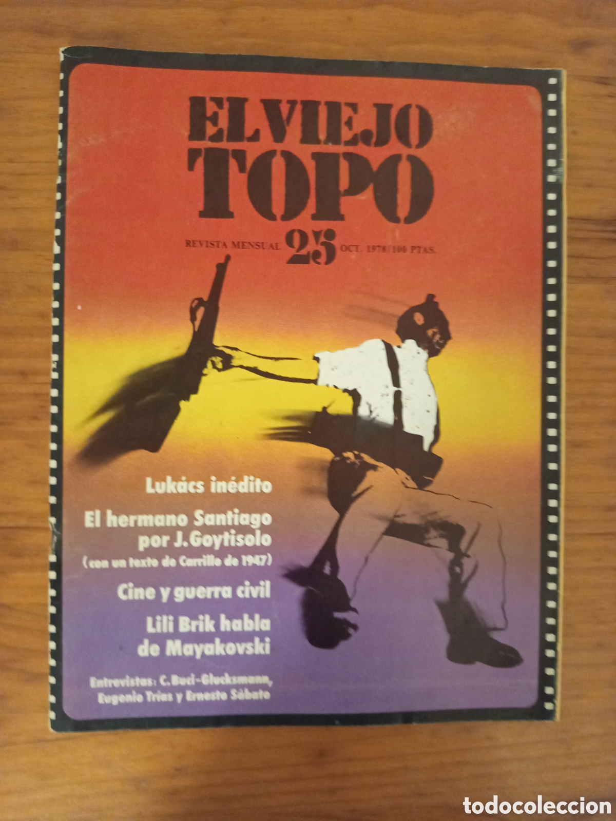 Coleccionismo de revistas y peri&oacute;dicos: REVISTA EL TOPO VIEJO N&deg; 25 (OCTUBRE 1978) CINE Y GUERRA CIVIL