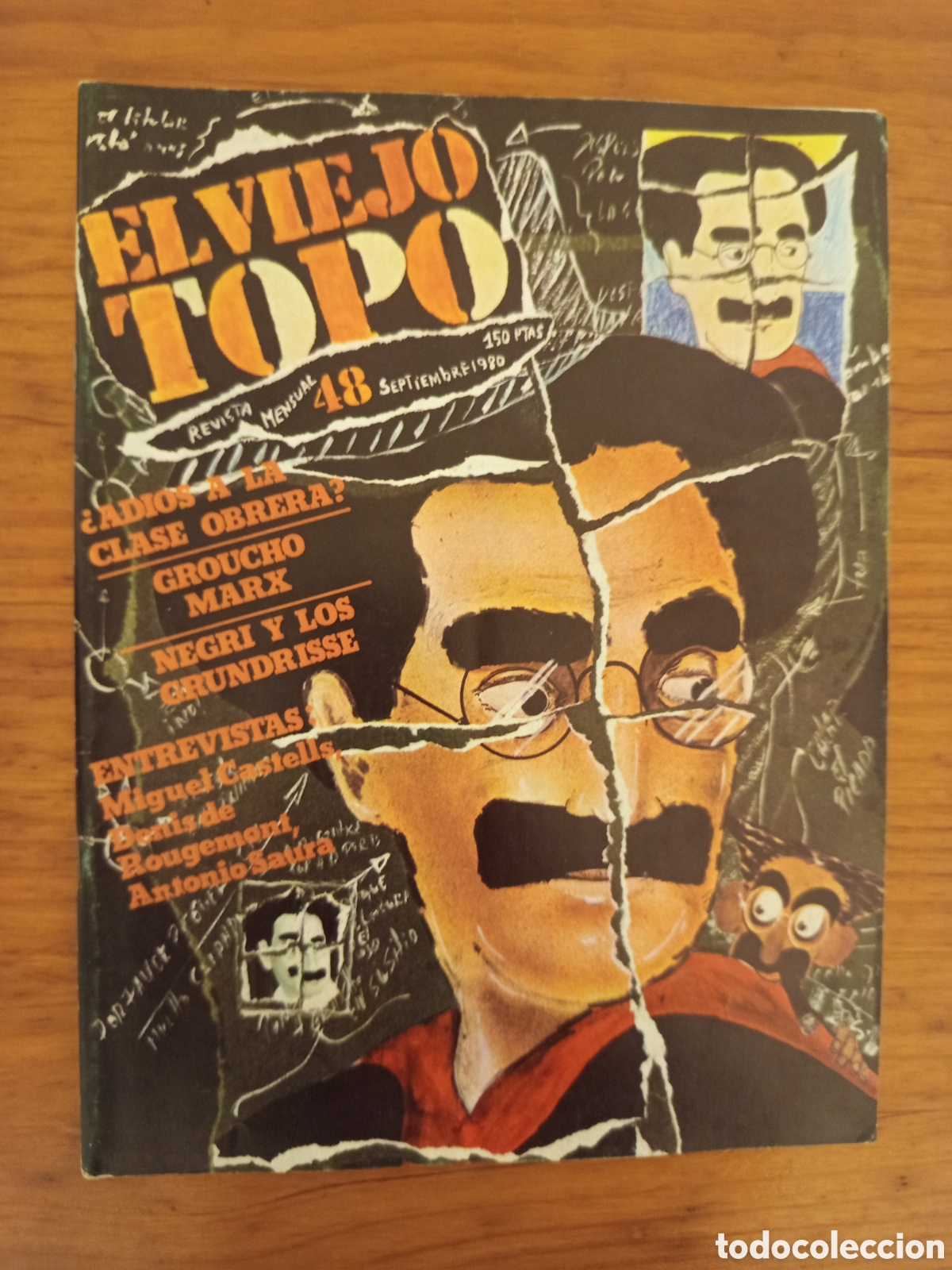 Coleccionismo de revistas y peri&oacute;dicos: REVISTA EL VIEJO TOPO N&deg; 48 (SEPTIEMBRE 1980) NEGRI Y LOS GRUNDRISSE