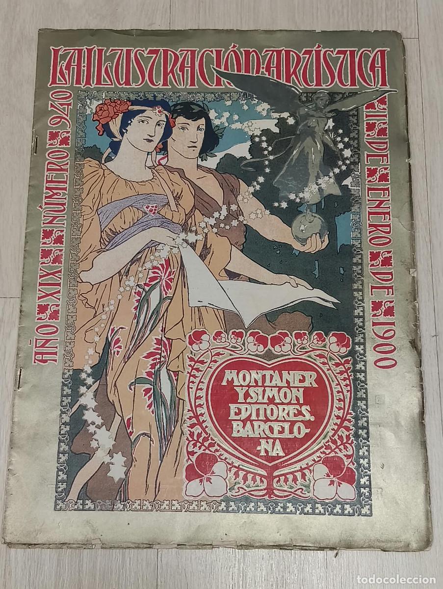 Coleccionismo de revistas y peri&oacute;dicos: La ilustraci&oacute;n artt&iacute;stica. 1 de enero de 1900. A&ntilde;o XIX. N&uacute;mero 940.