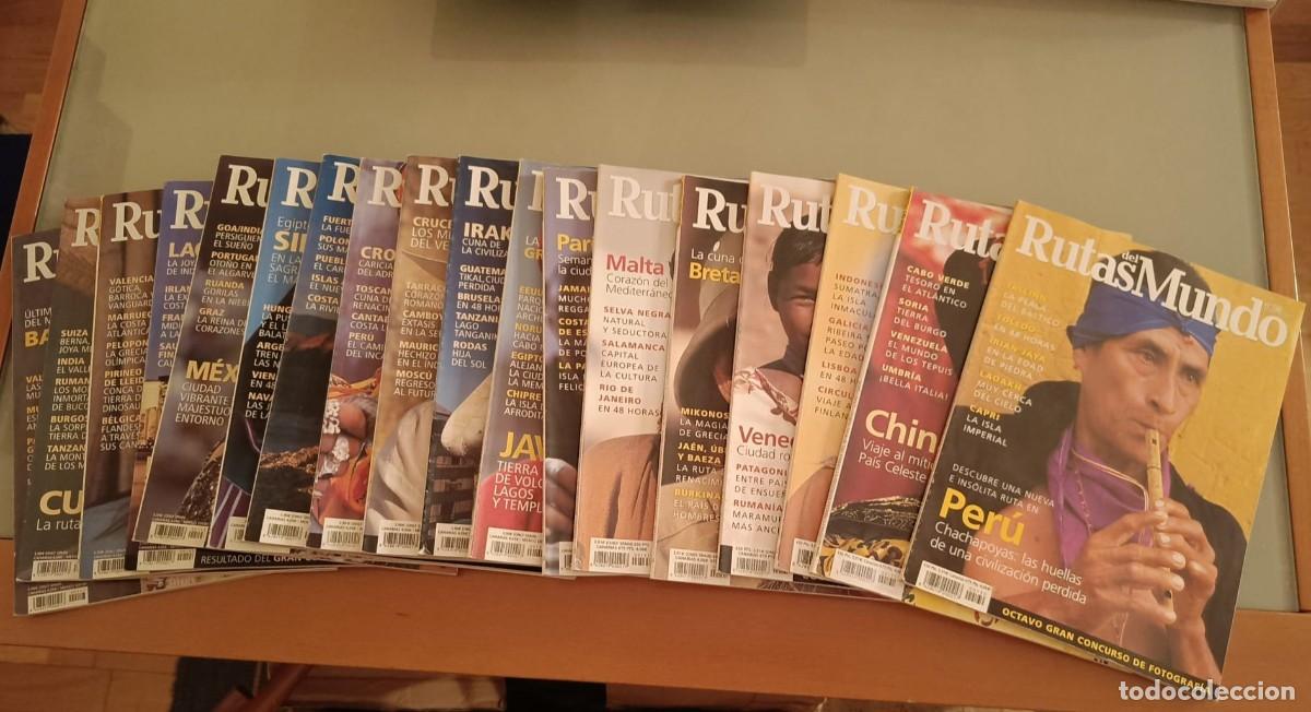 Coleccionismo de revistas y peri&oacute;dicos: Rutas del Mundo (del 130 al 147 / del 210 al 218 / 220)