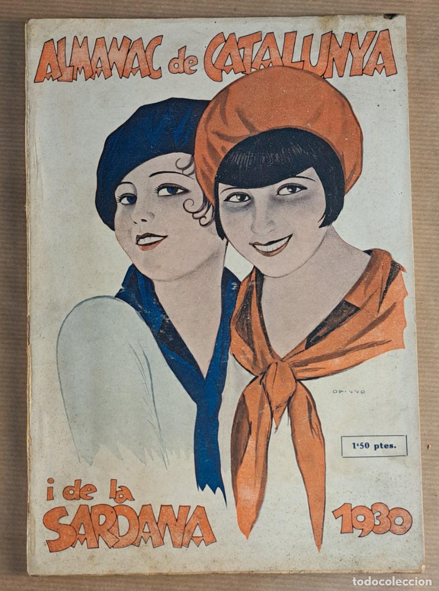 Coleccionismo de revistas y peri&oacute;dicos: Almanac de Catalunya i de la Sardana 1930, Imprenta R&agrave;fols, Barcelona (Catal&aacute;n)