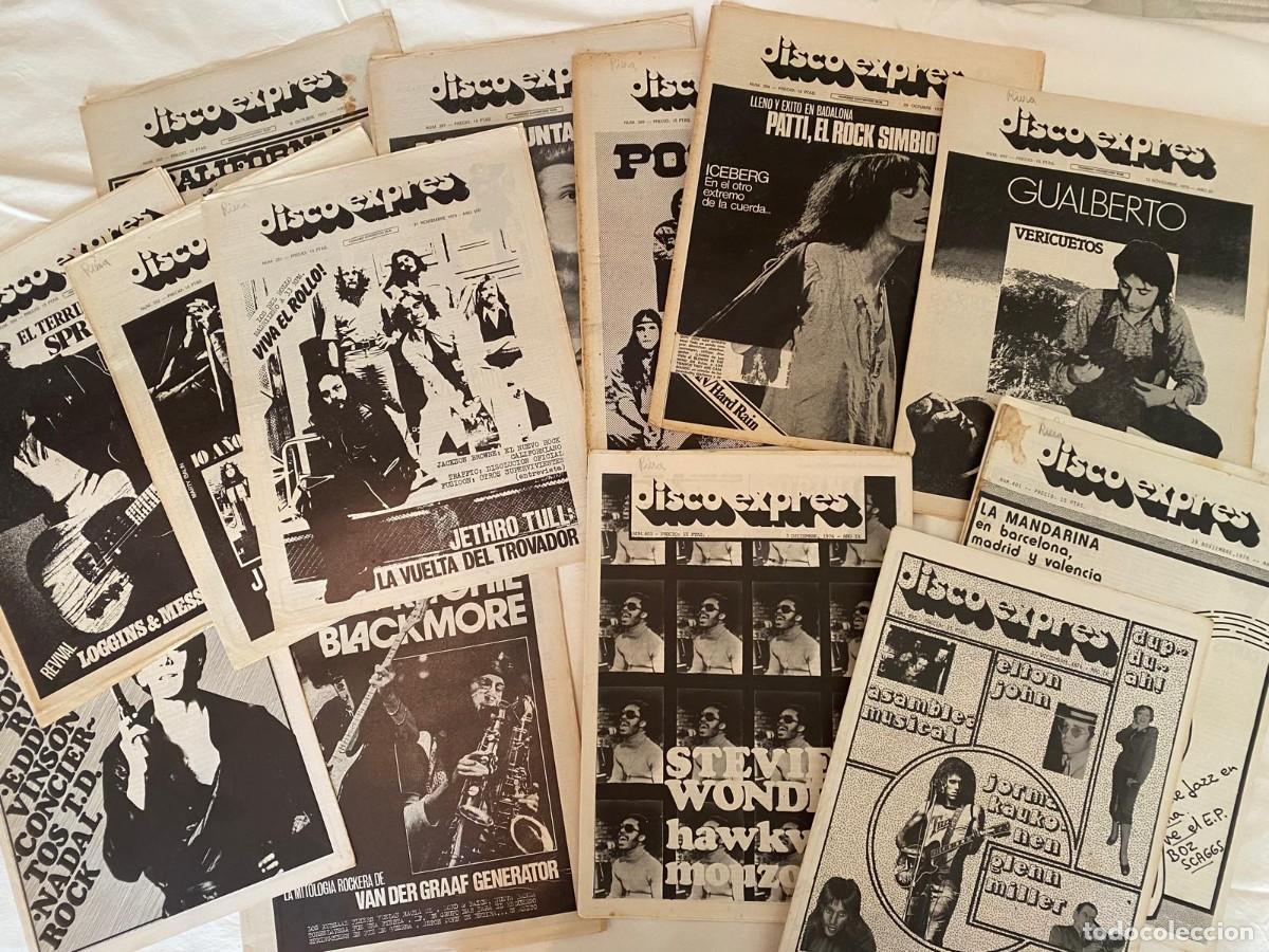 Coleccionismo de revistas y peri&oacute;dicos: Lot de revistes &rdquo;Disco Expr&eacute;s&rdquo; 1975-1977 Setanta exemplars