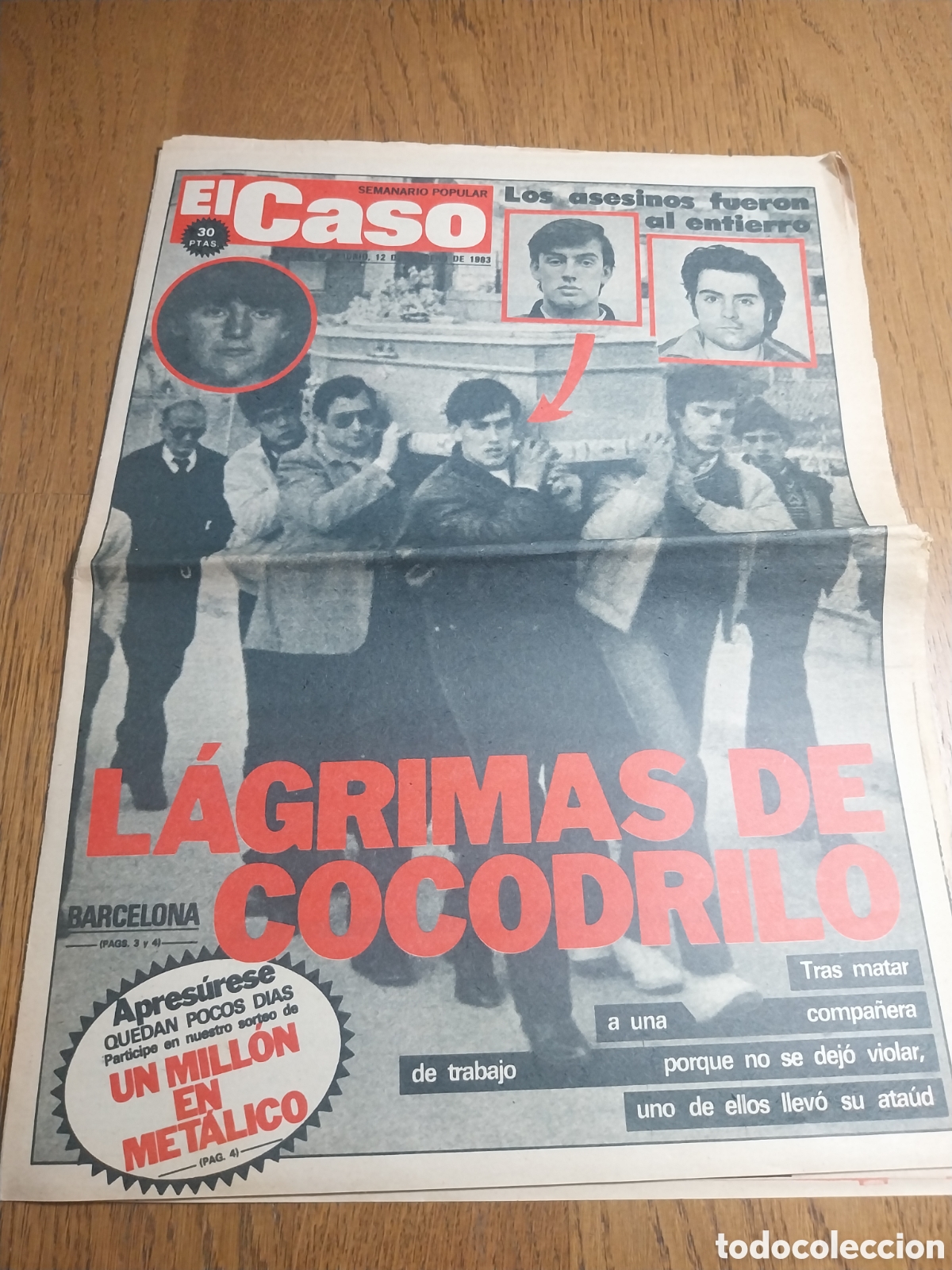 Coleccionismo de revistas y peri&oacute;dicos: EL CASO 1983 SAN QUINTIN DE MEDIONA