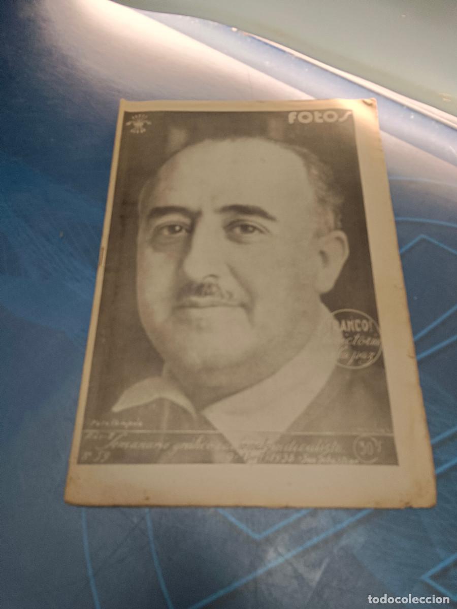Coleccionismo de revistas y peri&oacute;dicos: periodico , FOTOS, GUERRA CIVIL N&ordm; 59 - 9 ABRIL 1938
