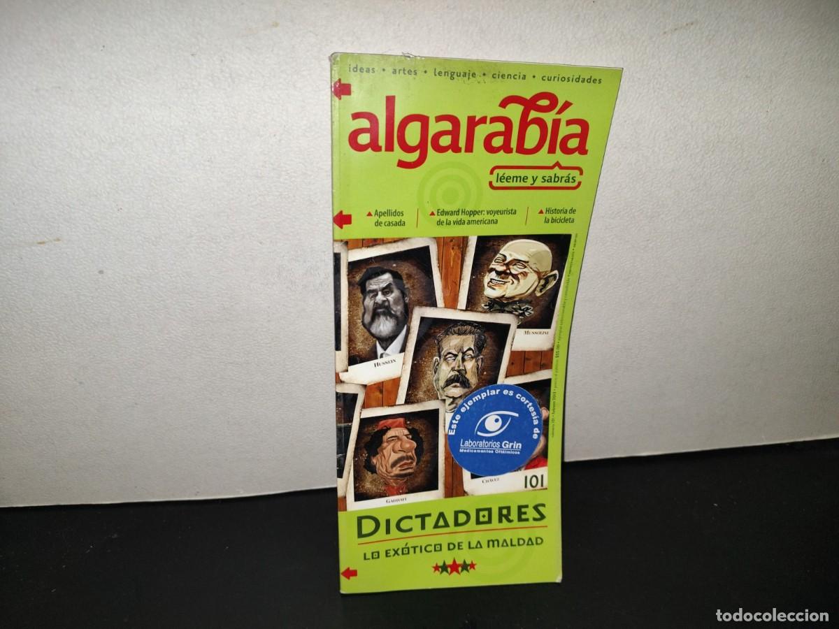 Coleccionismo de revistas y peri&oacute;dicos: 202- Algarab&iacute;a. Dictadores, Lo &Eacute;xotico De La Maldad - # 101, A&ntilde;o XII, Febrero 2013