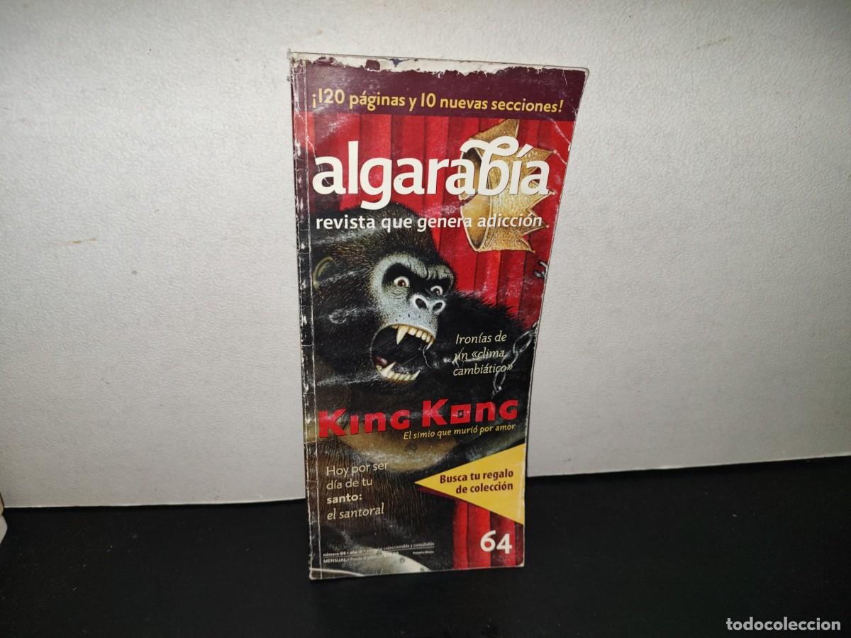 Coleccionismo de revistas y peri&oacute;dicos: 202- Algarab&iacute;a. King Kong. El Simio Que Muri&oacute; Por Amor - # 64, A&ntilde;o IX, Enero 2010