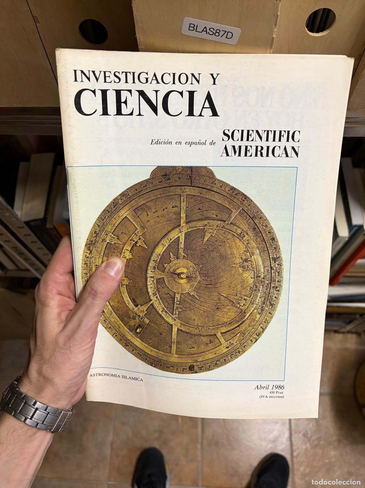 Coleccionismo de revistas y peri&oacute;dicos: BLAS87D &mdash; Investigaci&oacute;n y Ciencia &mdash; Abril 1986 &mdash; Astronom&iacute;a isl&aacute;mica