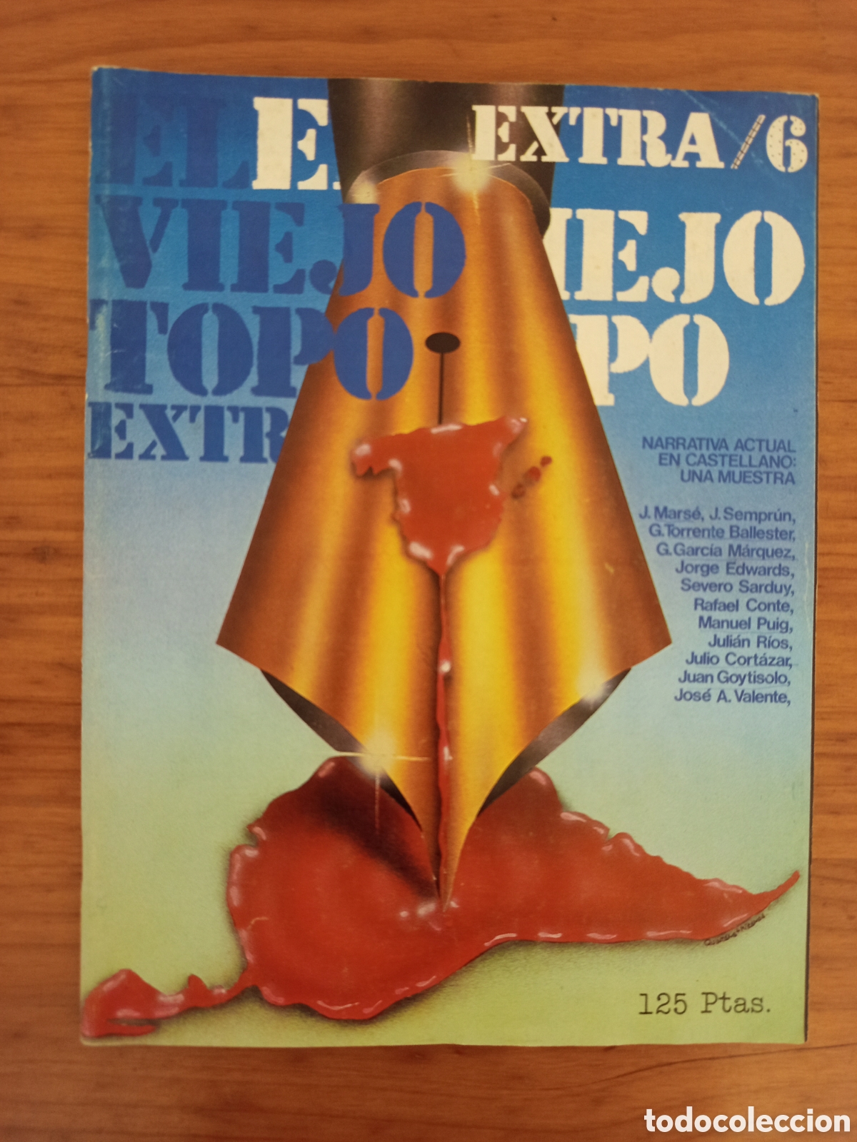 Coleccionismo de revistas y peri&oacute;dicos: REVISTA EL VIEJO TOPO EXTRA N&deg; 6 - NARRATIVA ACTUAL EN CASTELLANO: UNA MUESTRA