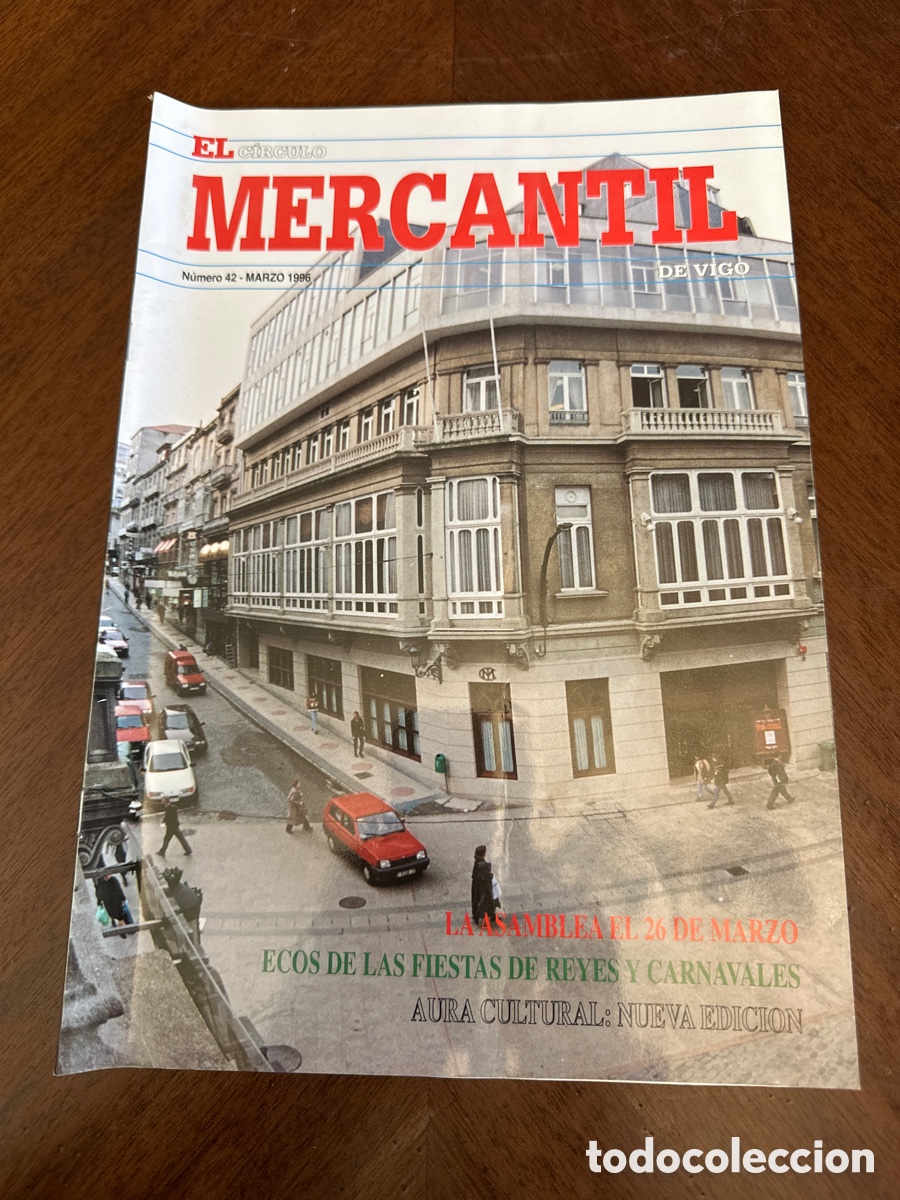 Coleccionismo de revistas y peri&oacute;dicos: EL C&Iacute;RCULO MERCANTIL DE VIGO N&deg; 42 MARZO 1996 REVISTA.