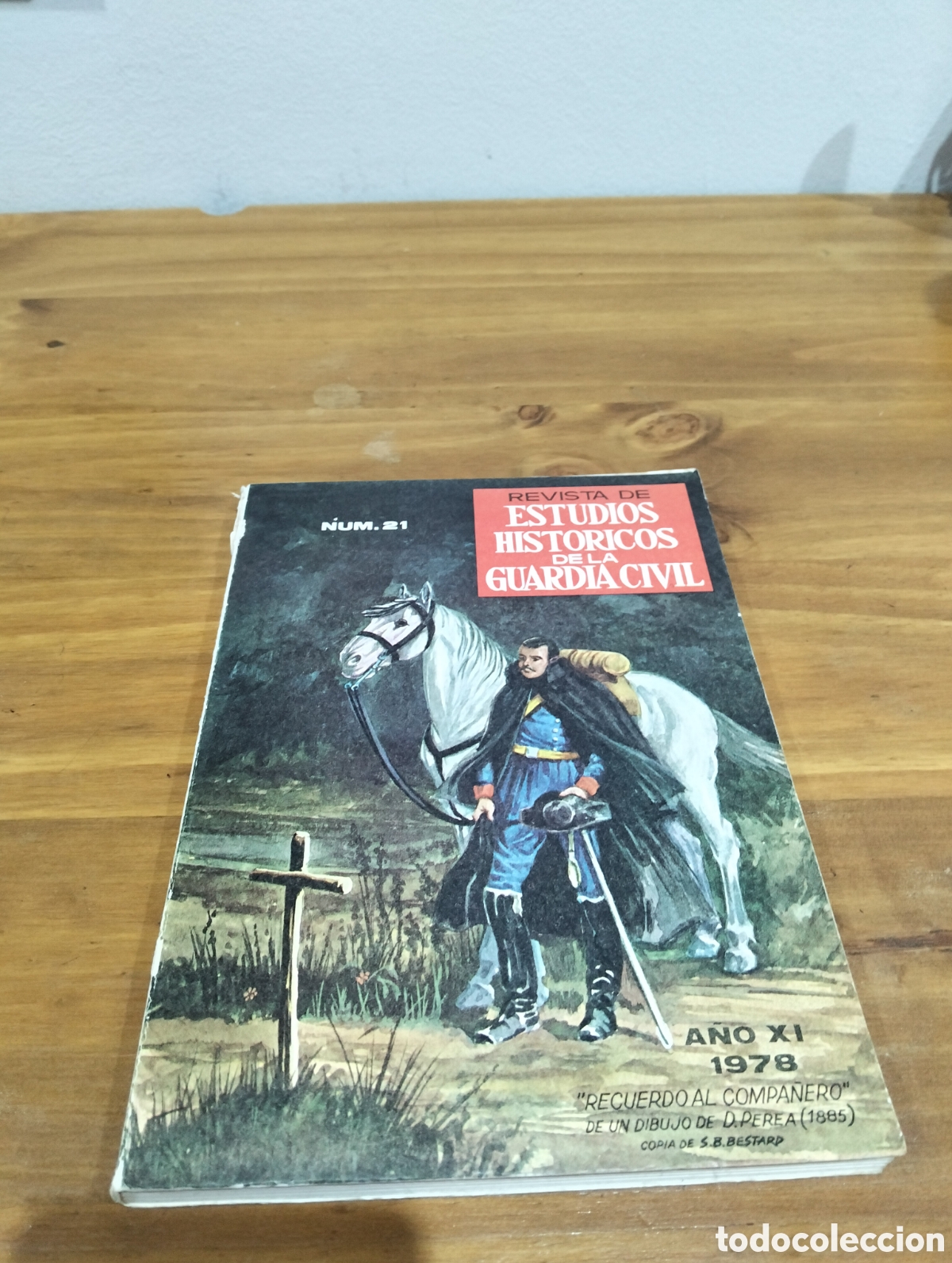 Coleccionismo de revistas y peri&oacute;dicos: Revista de estudios hist&oacute;ricos de la Guardia civil