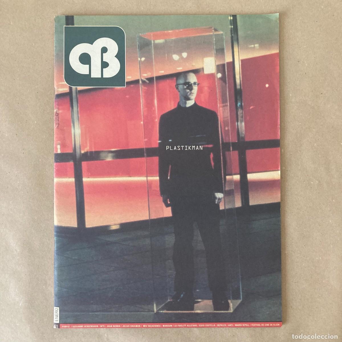 Coleccionismo de revistas y peri&oacute;dicos: AB MAGAZINE - ENERO - N&Uacute;MERO 61 PLASTIKMAN