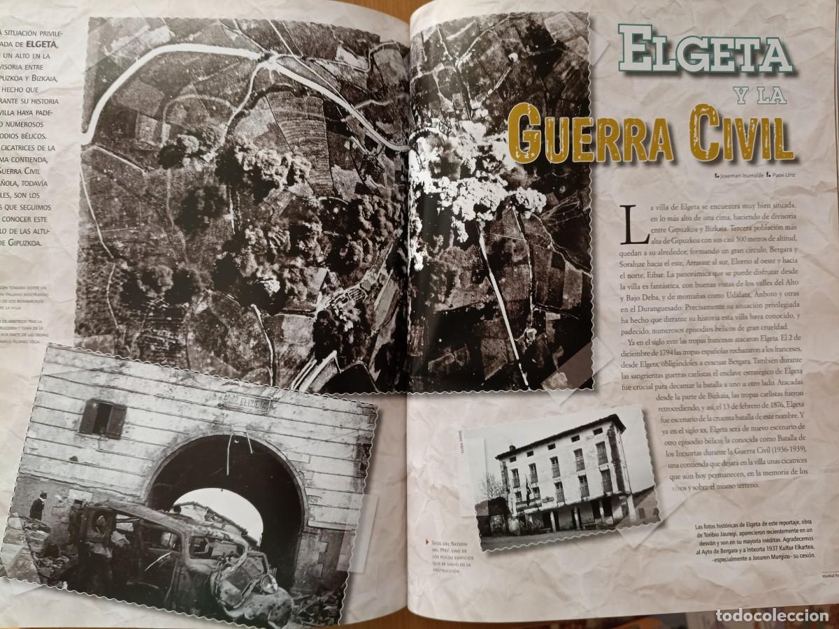 Coleccionismo de revistas y peri&oacute;dicos: ELGETA Y LA GUERRA CIVIL. 9 P&Aacute;GINAS DE EUSKAL HERRIA, 2012