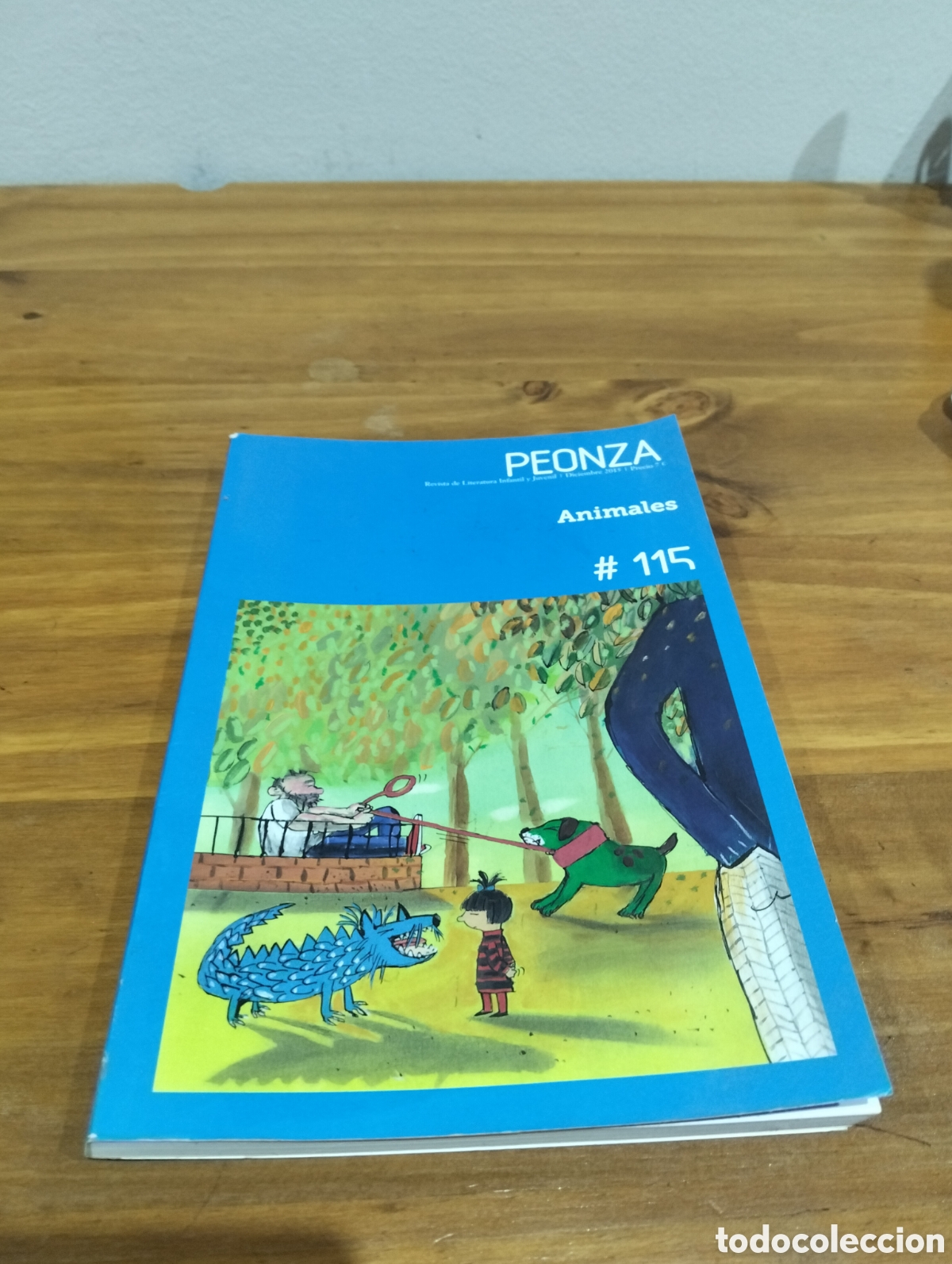 Coleccionismo de revistas y peri&oacute;dicos: Revista Peonza animales 115.