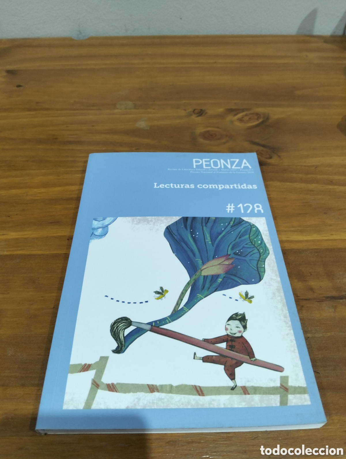 Coleccionismo de revistas y peri&oacute;dicos: Revista de literatura infantil y juvenil peonza