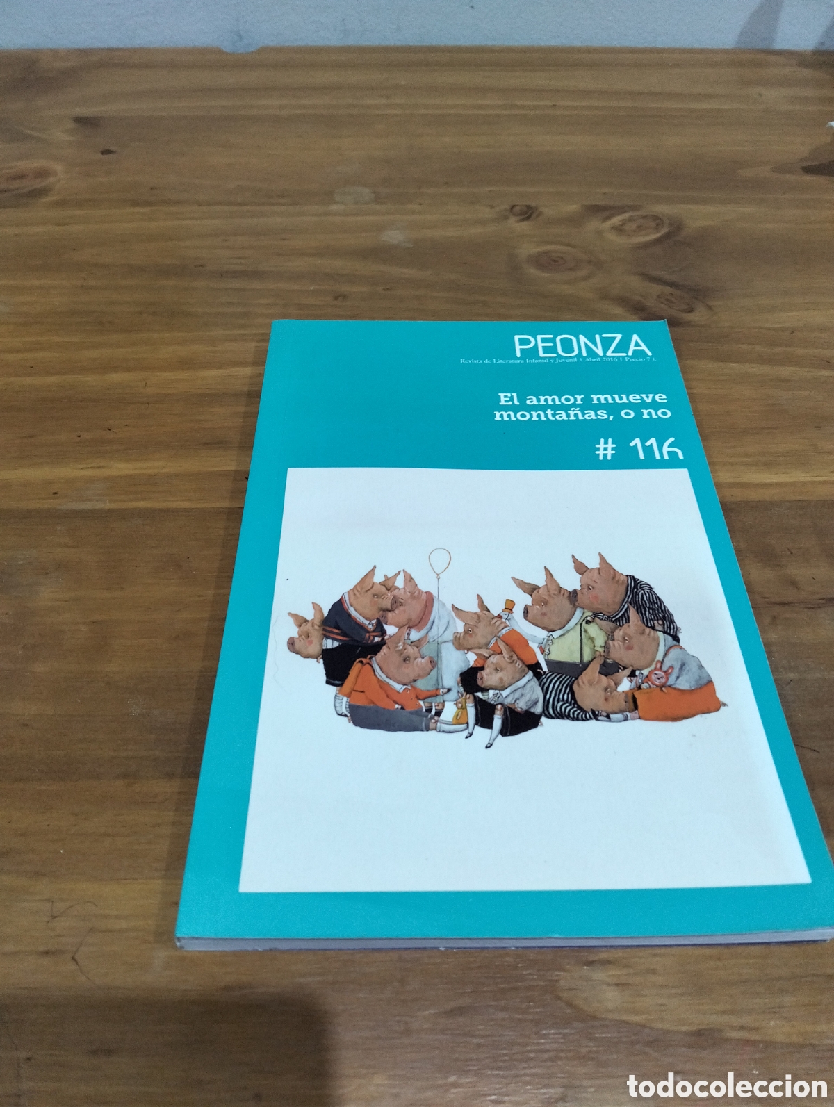Coleccionismo de revistas y peri&oacute;dicos: Revista de literatura infantil y juvenil peonza