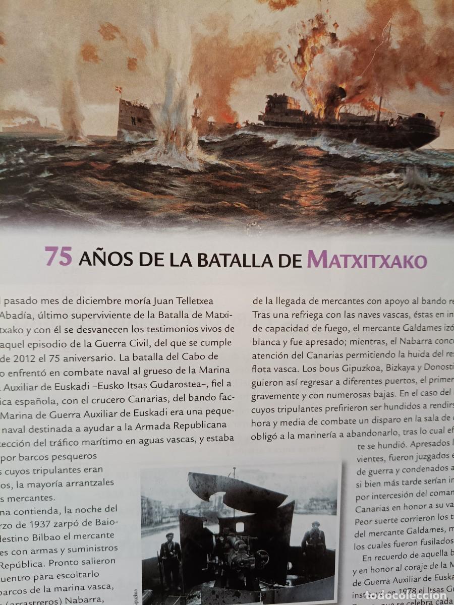 Coleccionismo de revistas y peri&oacute;dicos: GUERRA CIVIL. 75 A&Ntilde;OS DE LA BATALLA DE MATXITXAKO. ART&Iacute;CULO DE EUSKAL HERRIA, 2012