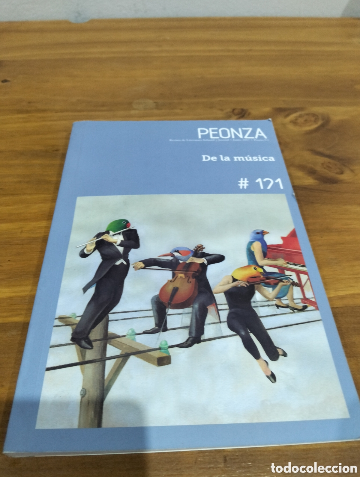 Coleccionismo de revistas y peri&oacute;dicos: Revista de literatura infantil y juvenil peonza