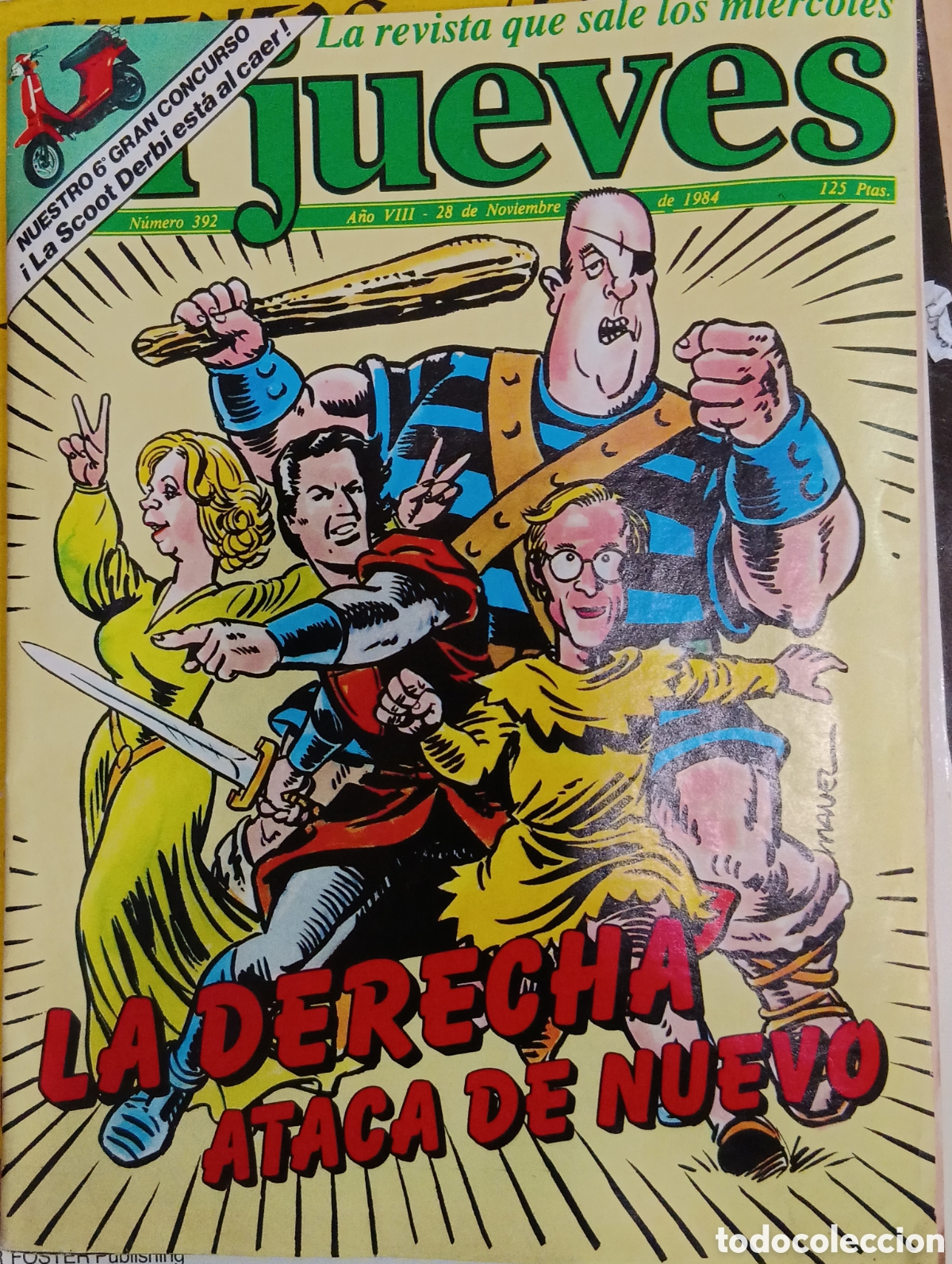 Coleccionismo de revistas y peri&oacute;dicos: EL JUEVES LA REVISTA QUE SALE LOS MIERCOLES N&ordm;392
