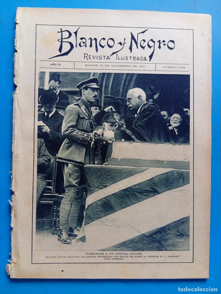 Coleccionismo de revistas y peri&oacute;dicos: BLANCO Y NEGRO. N&ordm; 1280. A&Ntilde;O 1915. ASAMBLEA EN BARCELONA. EXPOSICI&Oacute;N ART&Iacute;STICA EN BARCELONA... LEER.