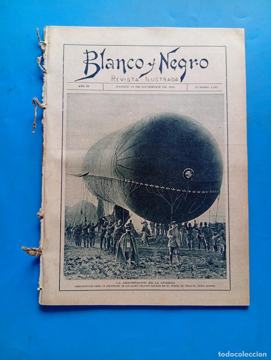 Coleccionismo de revistas y peri&oacute;dicos: BLANCO Y NEGRO. N&ordm; 1283. A&Ntilde;O 1915. TOLEDO. INSTITUTO DE SAN ISIDRO. EL PRIMER CARDENAL... LEER.
