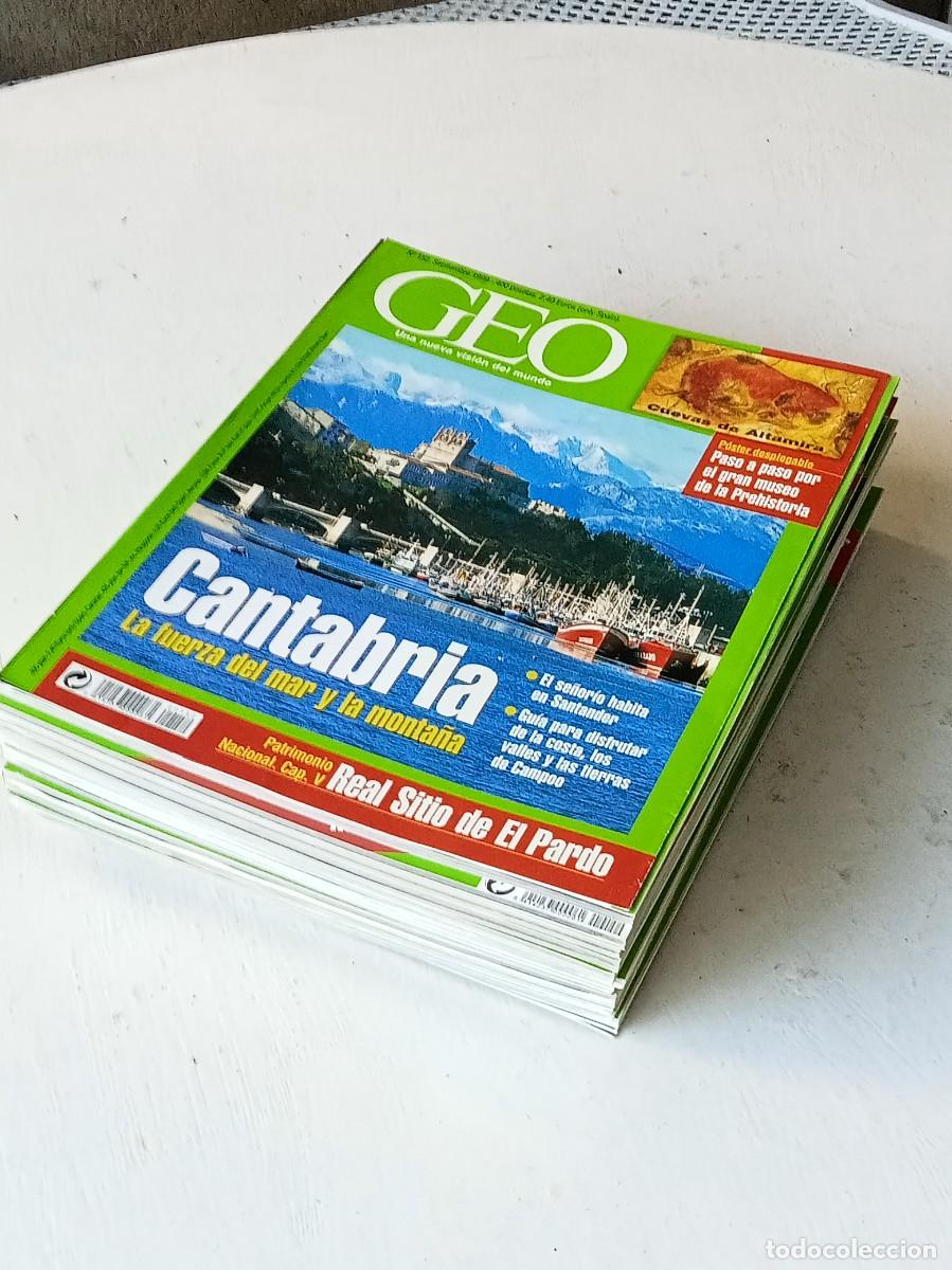 Coleccionismo de revistas y peri&oacute;dicos: 12 n&uacute;meros de la Revista Geo