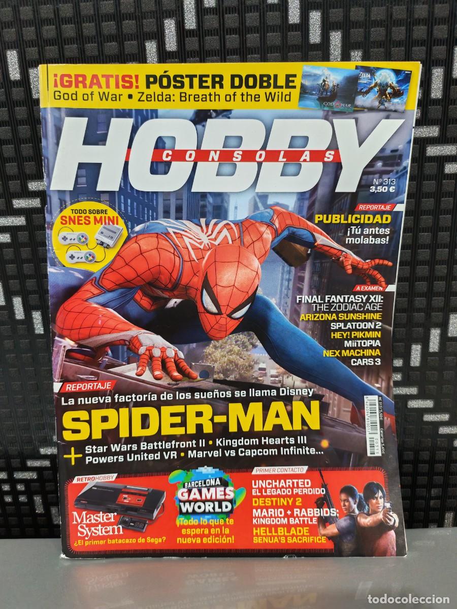 Coleccionismo de revistas y peri&oacute;dicos: Revista Hobby Consolas N&ordm; 313 - Agosto 2017