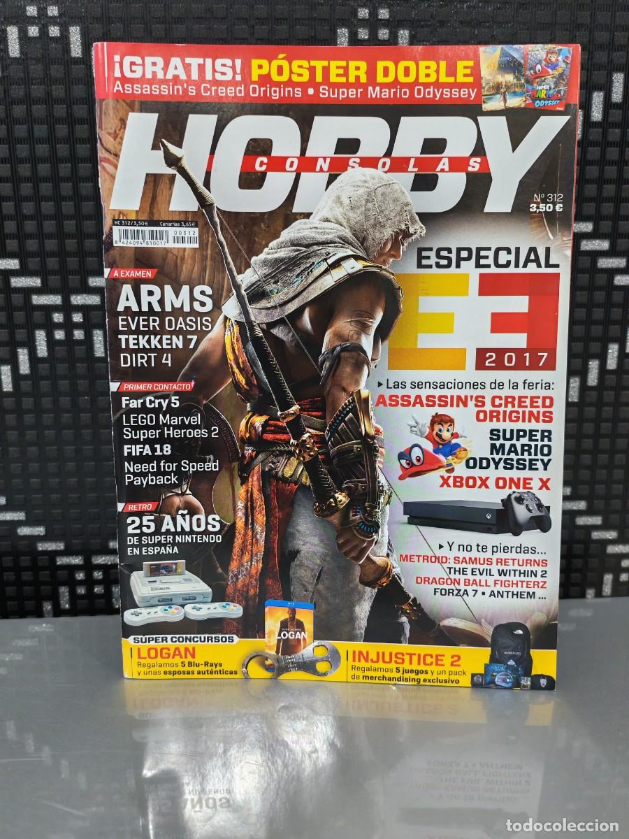 Coleccionismo de revistas y peri&oacute;dicos: Hobby Consolas N&ordm; 312 - Julio 2017