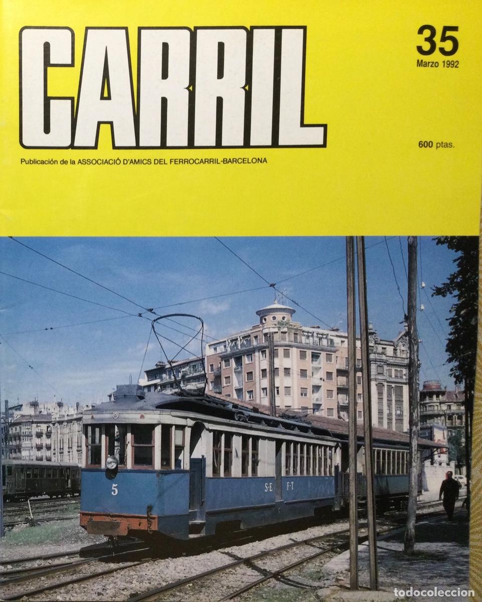 Coleccionismo de revistas y peri&oacute;dicos: REVISTA CARRIL N&Uacute;MERO 35 Marzo 1992