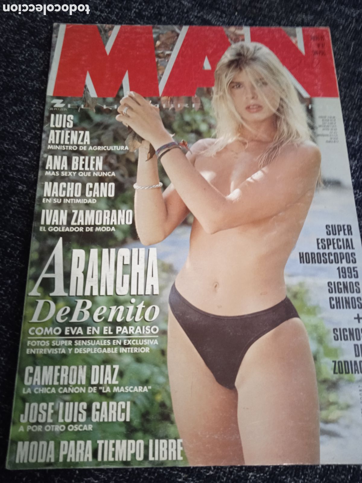 Coleccionismo de revistas y peri&oacute;dicos: MAN N&ordm; 87 ENERO 1995, ARANCHA DE BENITO, CAMERON DIAZ. ANA BELEN
