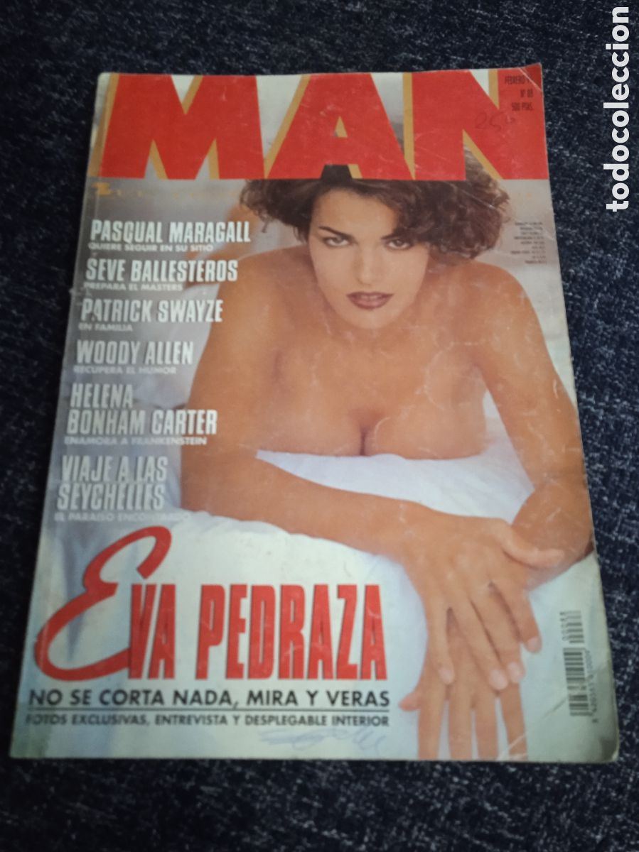 Coleccionismo de revistas y peri&oacute;dicos: MAN N&ordm; 88 A&Ntilde;O 1995 - WOODY ALLEN, PATRICK SWAYZE, POSTER DESPLEGABLE: EVA PEDRAZA