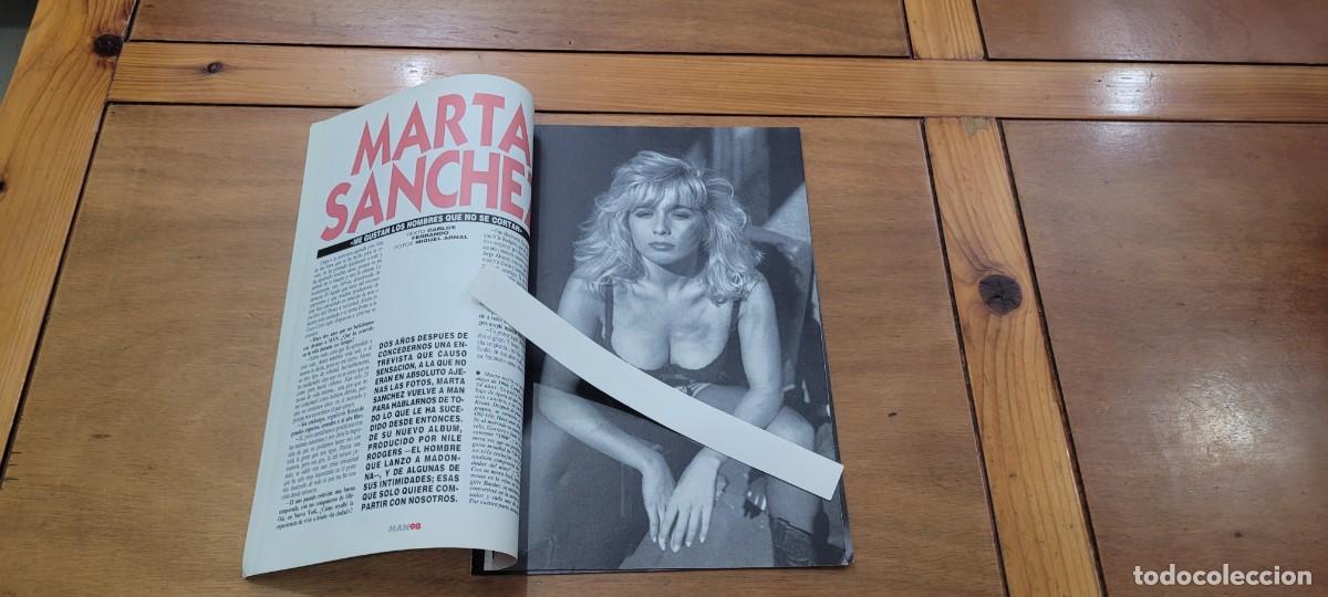 Coleccionismo de revistas y peri&oacute;dicos: CLIPPING 1990: MARTA S&Aacute;NCHEZ. REPORTAJE, ENTREVISTA Y POSTER.