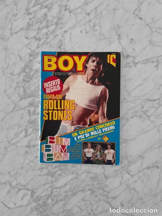 Coleccionismo de revistas y peri&oacute;dicos: BOY MUSIC - 1982 - POLICE, JEAN-MICHEL JARRE, KIM WILDE, GIANNI MORANDI, CLASH, ROLLING STONES