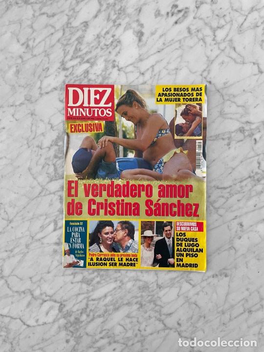 Coleccionismo de revistas y peri&oacute;dicos: DIEZ MINUTOS - 1996 - CRISTINA SANCHEZ, MARTA CHAVARRI, ANA OBREGON, CARMEN CERVERA, EMMA SUAREZ