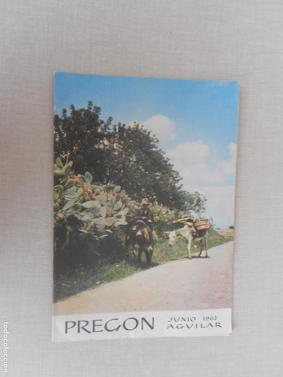 Coleccionismo de revistas y peri&oacute;dicos: PREG&Oacute;N BOLET&Iacute;N LITERARIO E INFOMATIVO -JUNIO 1962 - AGUILAR
