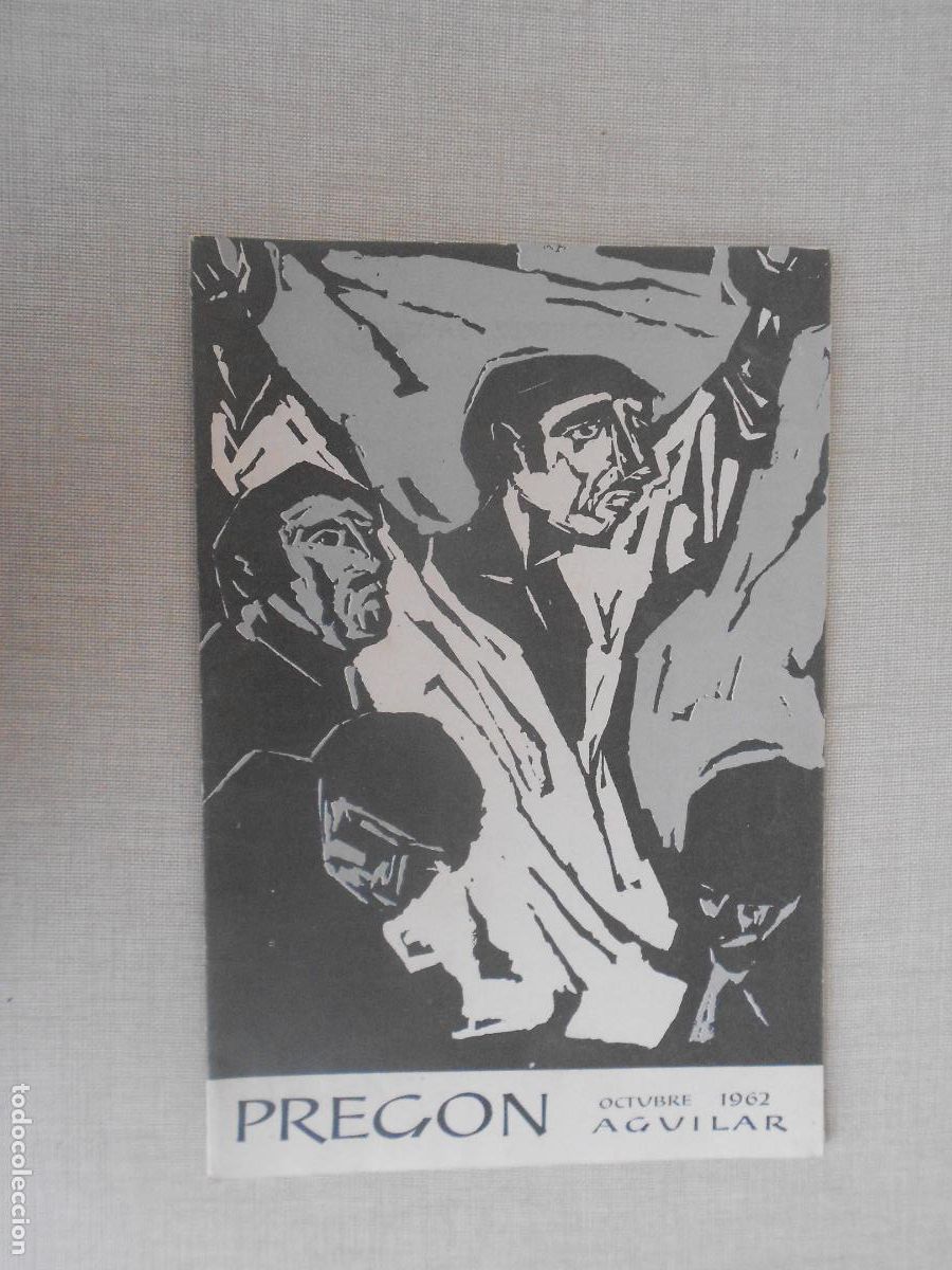 Coleccionismo de revistas y peri&oacute;dicos: PREG&Oacute;N BOLET&Iacute;N LITERARIO E INFOMATIVO -OCTUBRE 1962 - AGUILAR