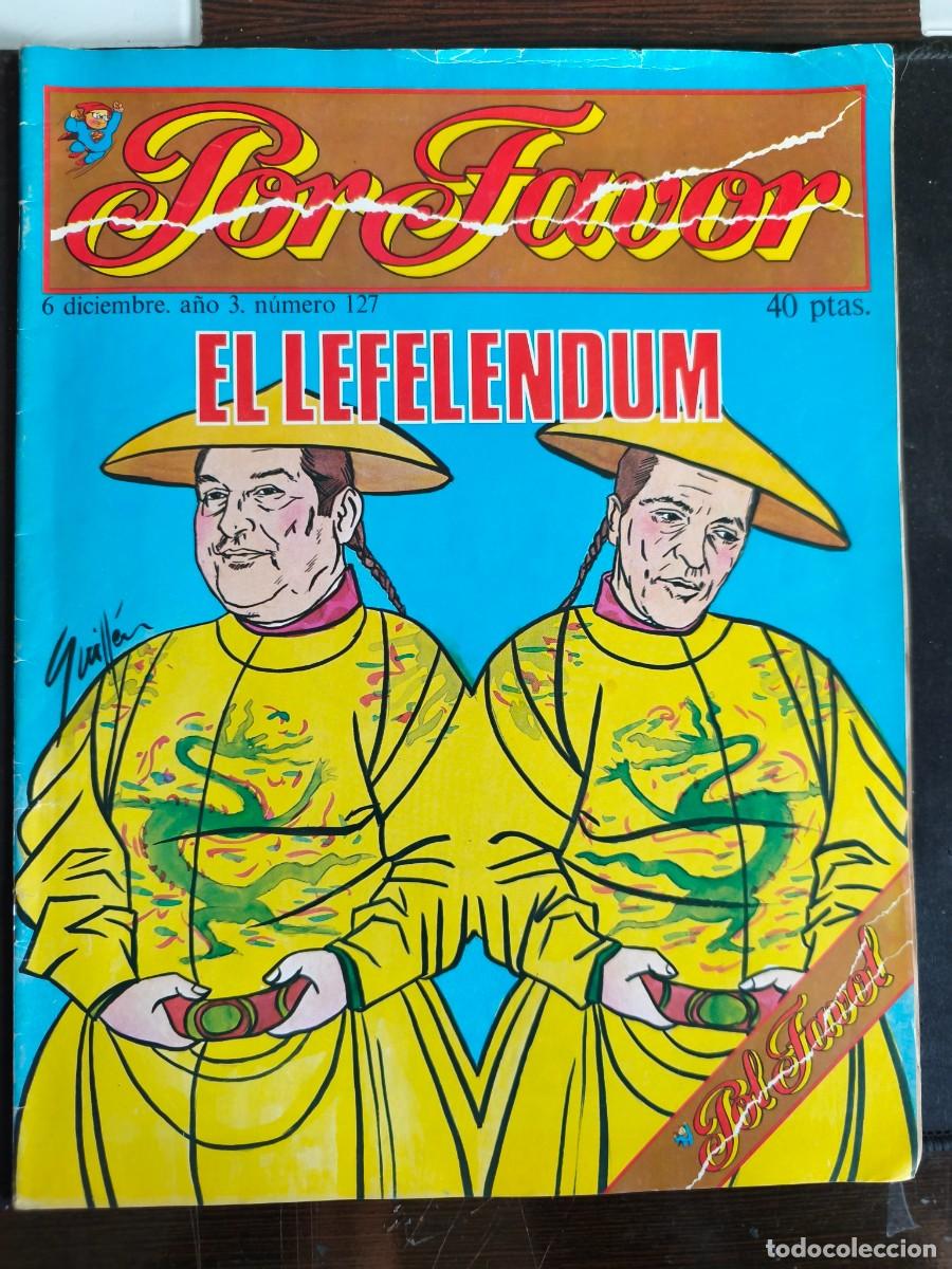 Coleccionismo de revistas y peri&oacute;dicos: Revista Por Favor n&ordm; 127 estado normal
