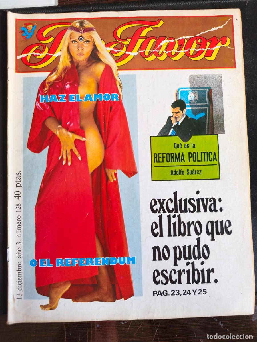 Coleccionismo de revistas y peri&oacute;dicos: Revista Por Favor n&ordm; 128 estado normal