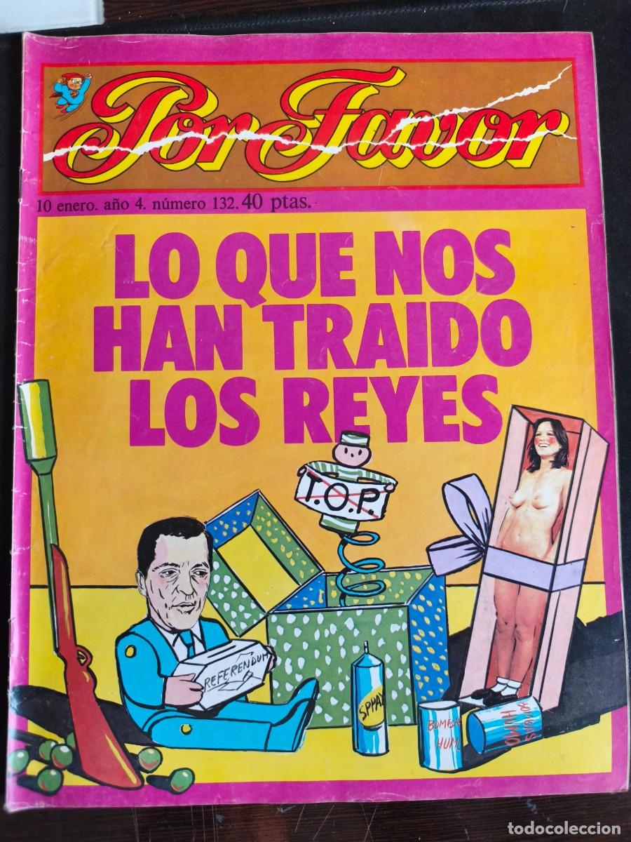 Coleccionismo de revistas y peri&oacute;dicos: Revista Por Favor n&ordm; 132 estado normal