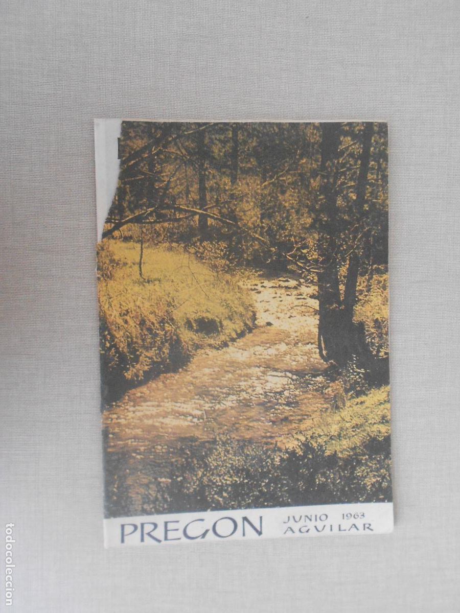 Coleccionismo de revistas y peri&oacute;dicos: PREG&Oacute;N BOLET&Iacute;N LITERARIO E INFOMATIVO -JUNIO 1963- AGUILAR