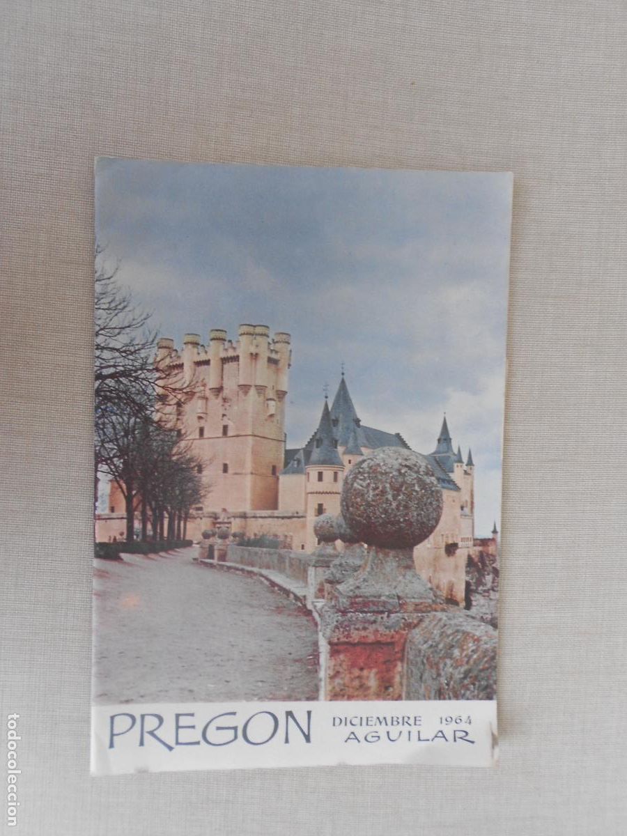 Coleccionismo de revistas y peri&oacute;dicos: PREG&Oacute;N BOLET&Iacute;N LITERARIO E INFOMATIVO - DICIEMBRE 1964- AGUILAR
