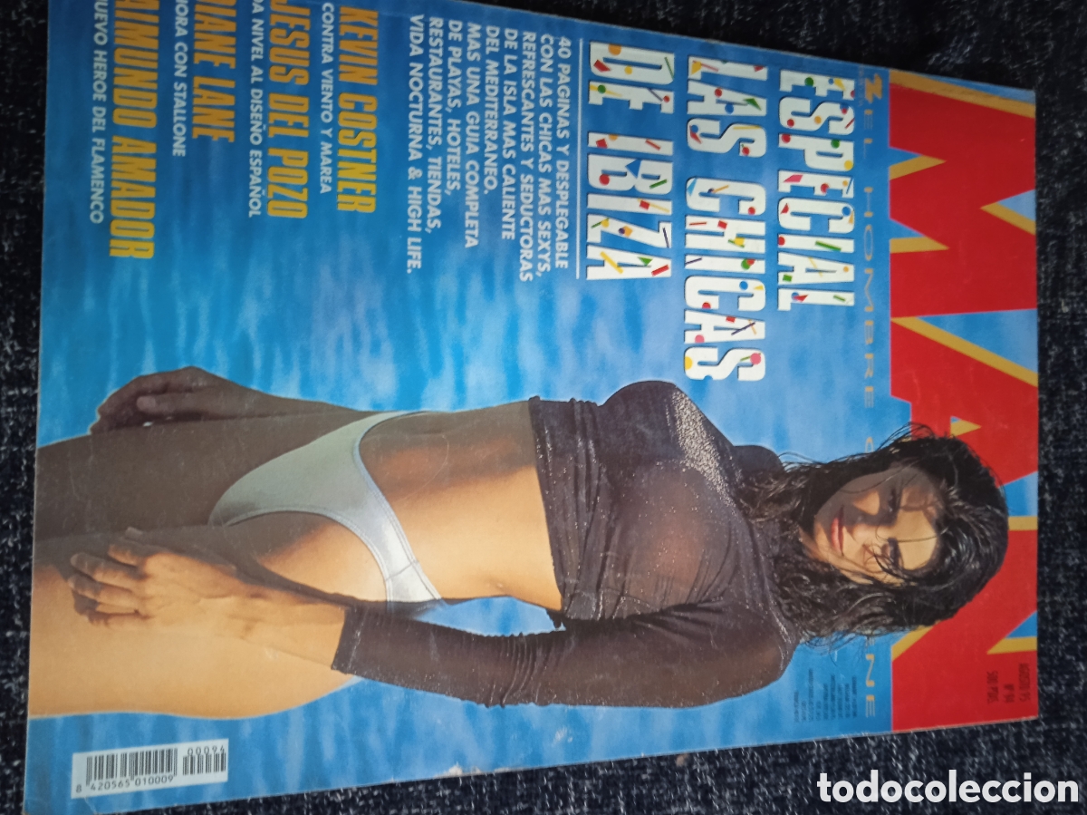 Coleccionismo de revistas y peri&oacute;dicos: MAN N&ordm; 94 A&Ntilde;O 1995 - ESPECIAL LAS CHICAS DE IBIZA , DIANE LANE, POSTER DESPLEGABLE : SOPHIE CRISEZ