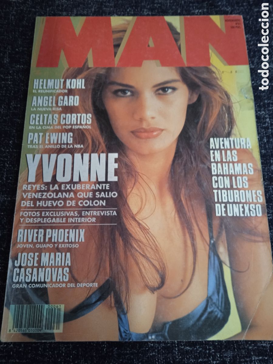 Collection Magazines and Newspapers: MAN N&ordm; 61 A&Ntilde;O 1992 , CATHY MCNEW, CELTAS CORTOS, ELSA ANKA, YVONNE REYES
