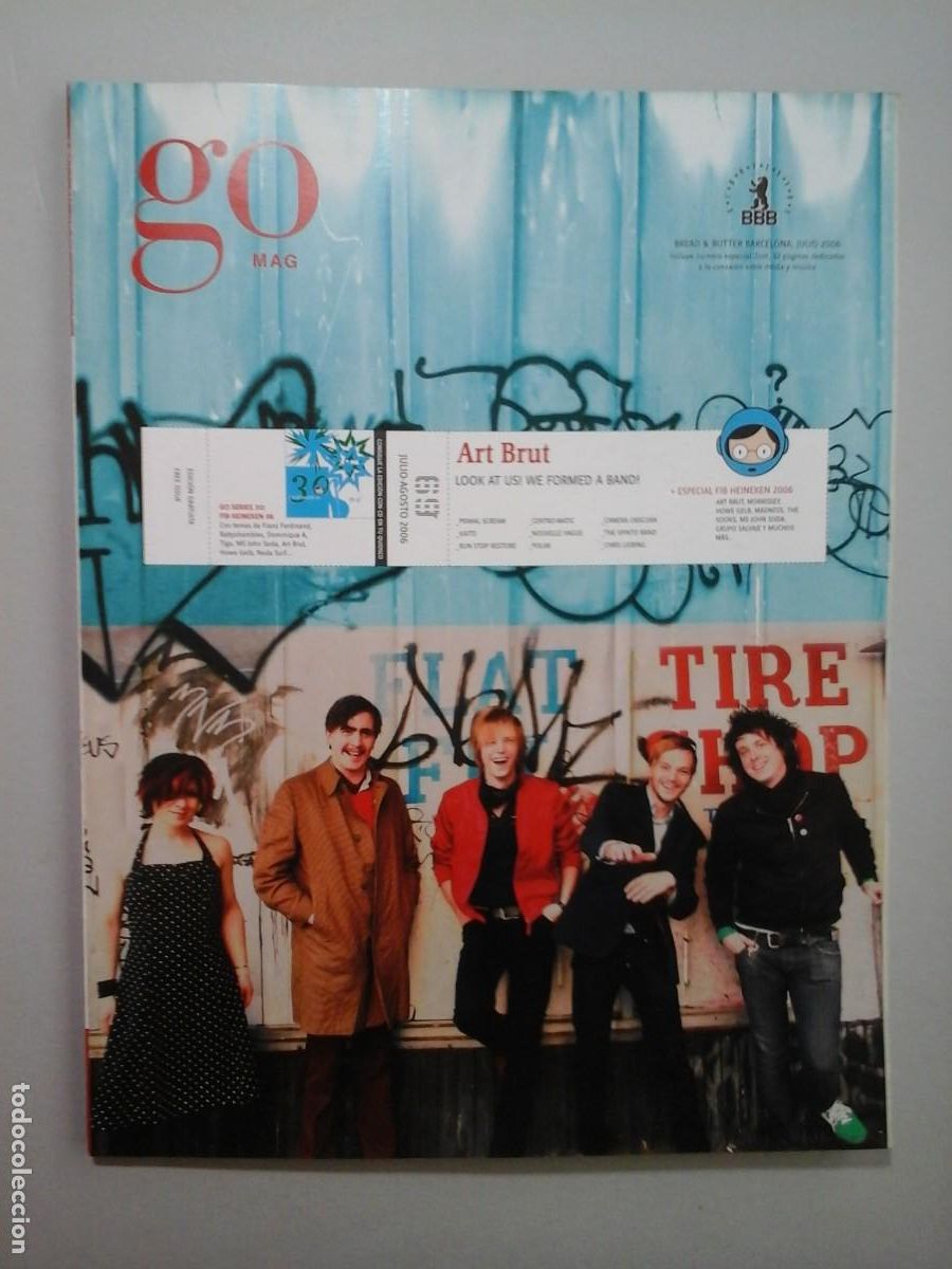 Collection Magazines and Newspapers: GO MAG 69. PRIMAL SCREAM. ART BRUT. ADIDAS BY MISSY ELLIOT. S&Oacute;NAR LIVE 2006. POP. ROCK. MODA