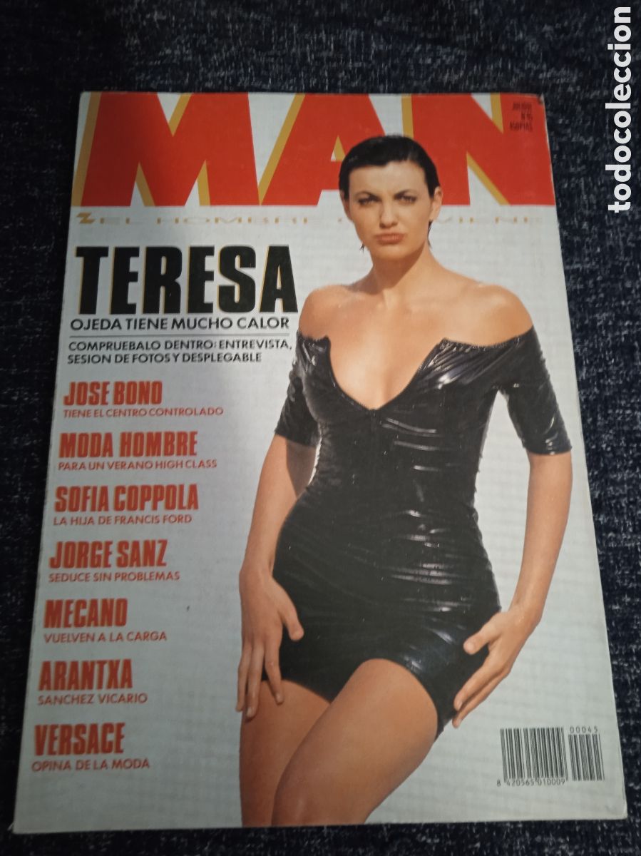 Sammeln von Zeitschriften und Zeitungen: MAN N&ordm; 45 - A&Ntilde;O 1991- MECANO, SOFIA COPPOLA, POSTER DESPLEGABLE: TERESA OJEDA