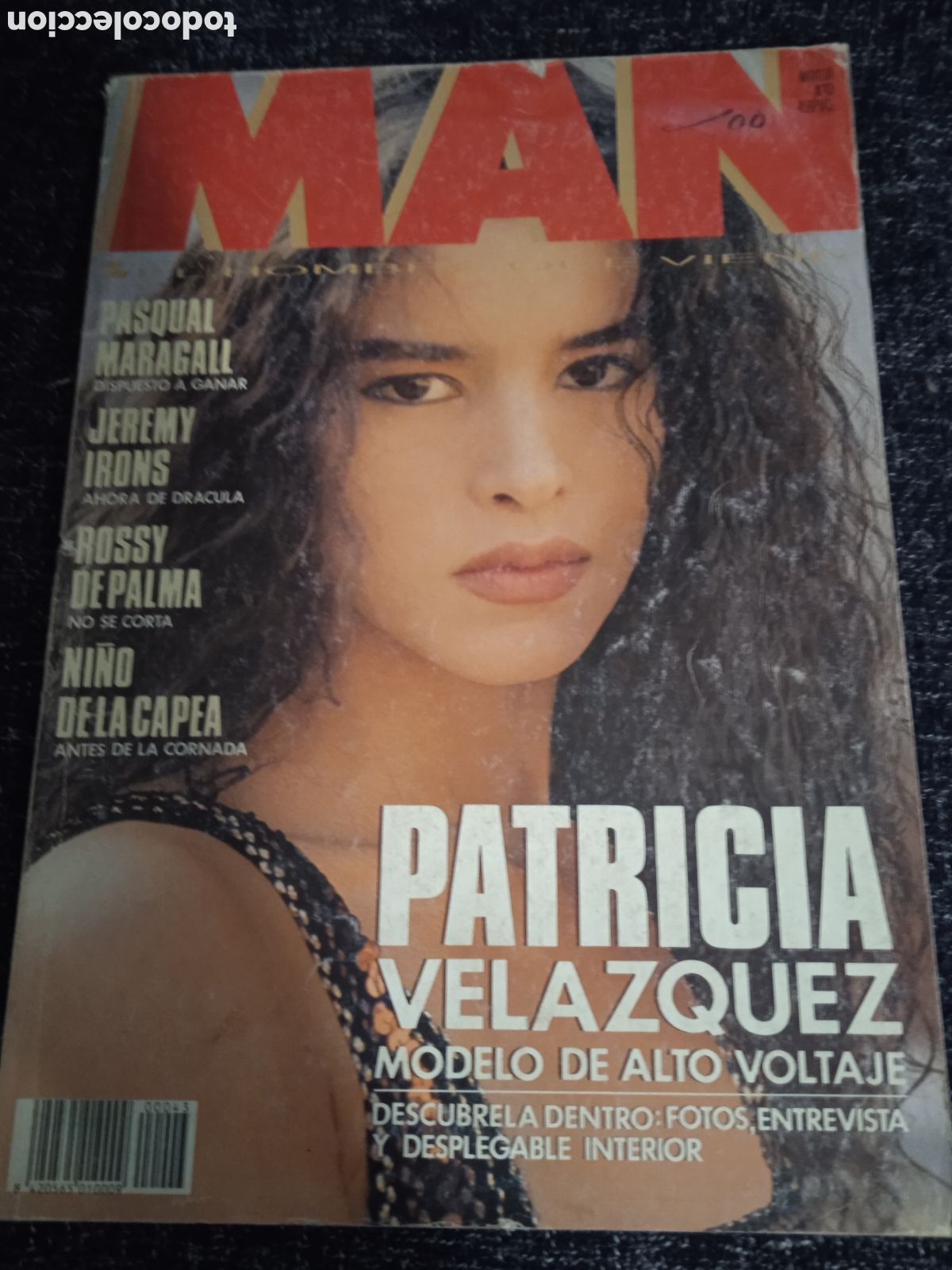 Coleccionismo de revistas y peri&oacute;dicos: MAN 43 MAYO 1991, PATRICIA VEL&Aacute;ZQUEZ ,JEREMY IRONS, ROSSI DE PALMA, DESIREE ELA,