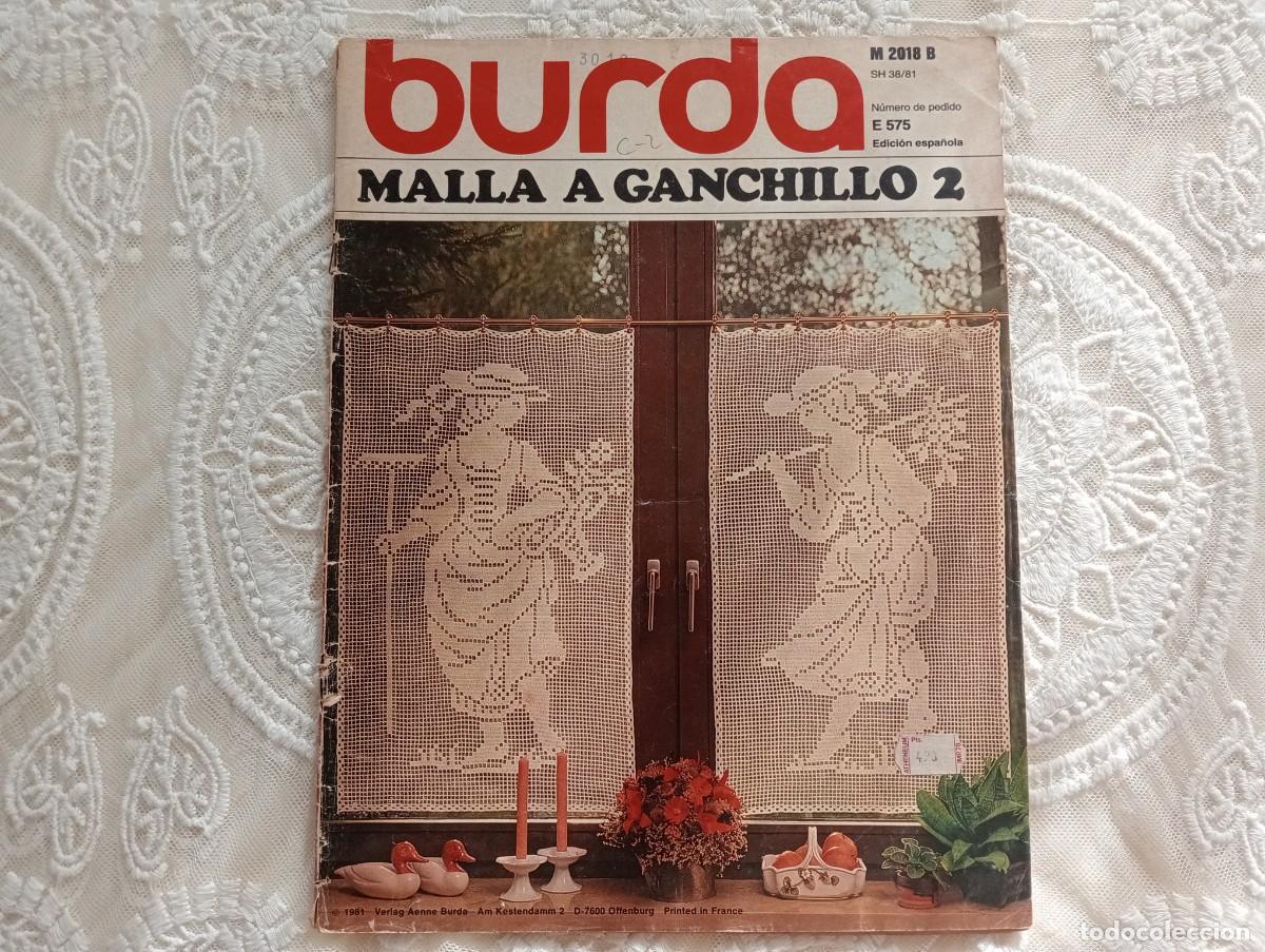 Collectionnisme de Revues et Journaux: BURDA MALLA A GANCHILLO 2 &ndash; Crochet Filet &ndash; Edici&oacute;n Espa&ntilde;ola &ndash; 1981 &ndash; 35 p&aacute;ginas