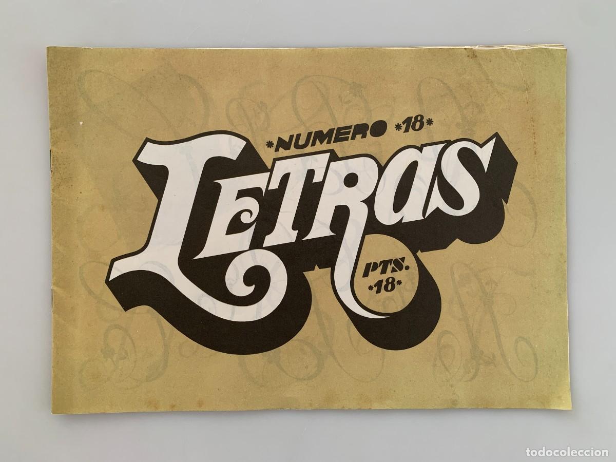 Coleccionismo de revistas y peri&oacute;dicos: Letras N18 Cuaderno Revista Labores Hogar Vintage 70s