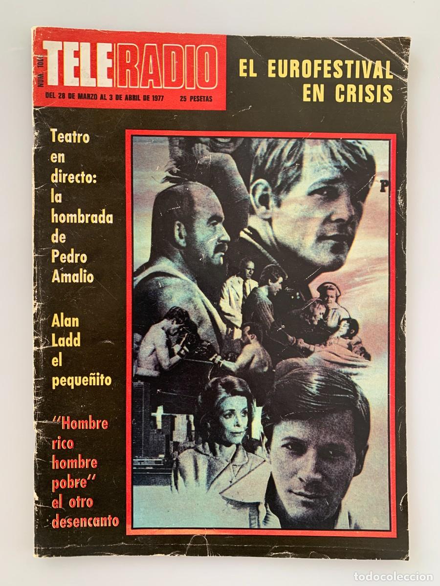 Coleccionismo de revistas y peri&oacute;dicos: Teleradio N1005 1977 Revista Vintage 70s