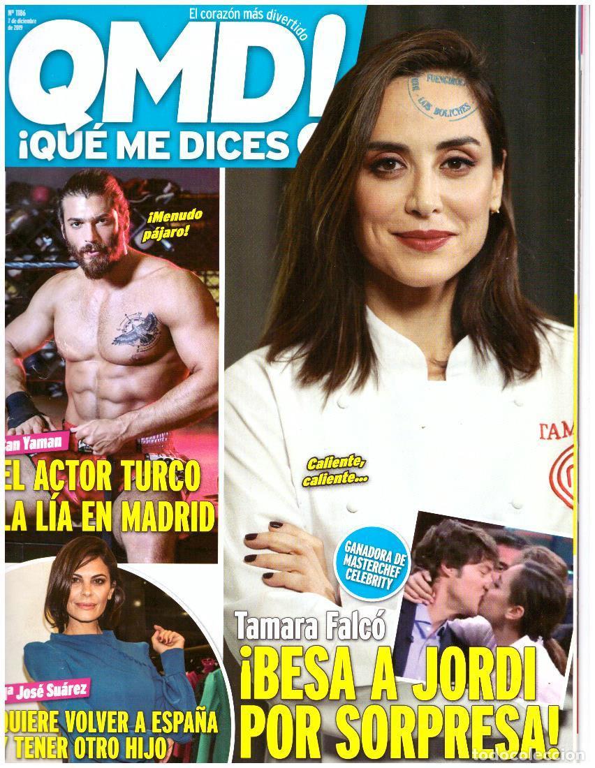 Coleccionismo de revistas y peri&oacute;dicos: REVISTA QMD 1186: TAMARA FALC&Oacute;, CAN YAMAN, DANI MARTIN, PAZ VEGA, BRITNEY SPEARS
